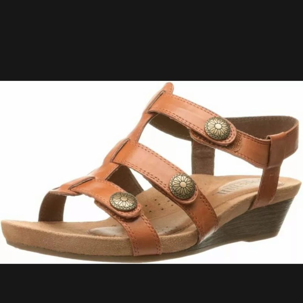 Cobb Hill Women's Harper-CH Wedge Sandal 7, Spice